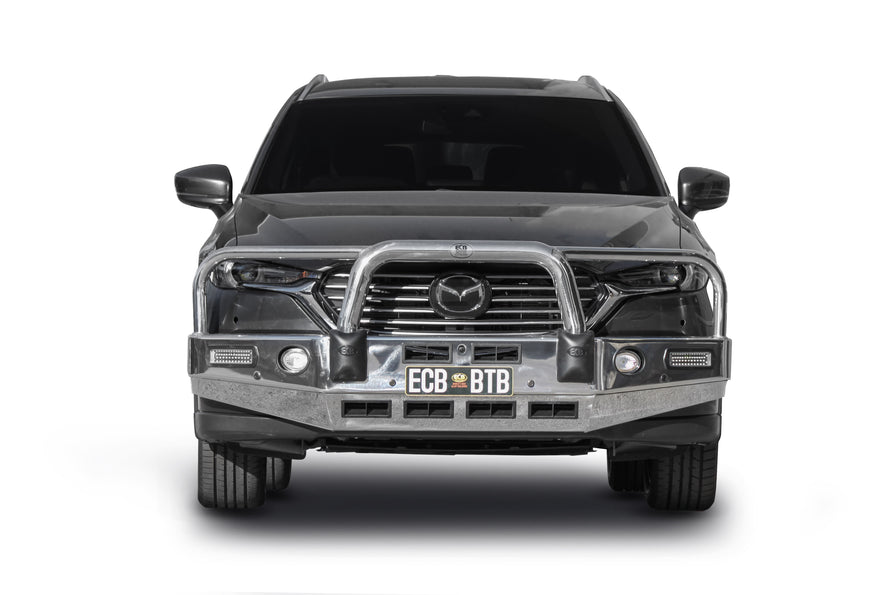 MAZDA CX-8 Bullbar with Bumper Lights (08/18 to 01/23)