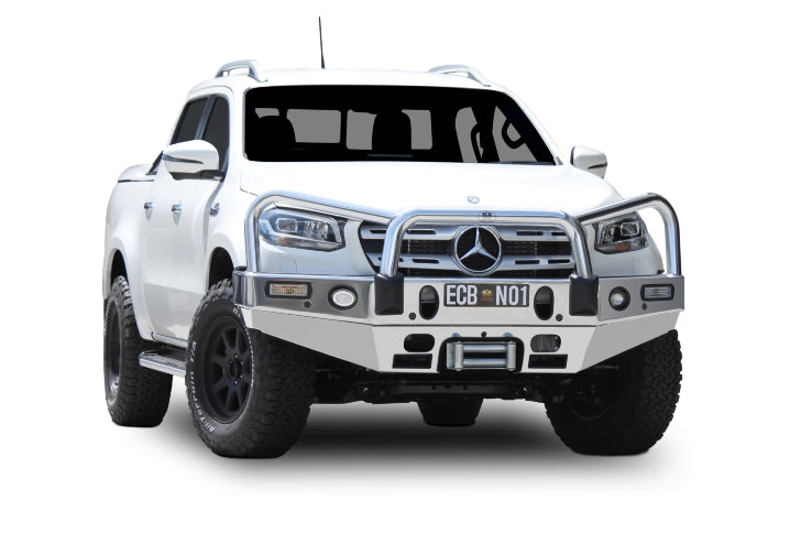 MERCEDES-BENZ X CLASS V6 Winch Bullbar with Bumper Lights (11/18 to 05/20)