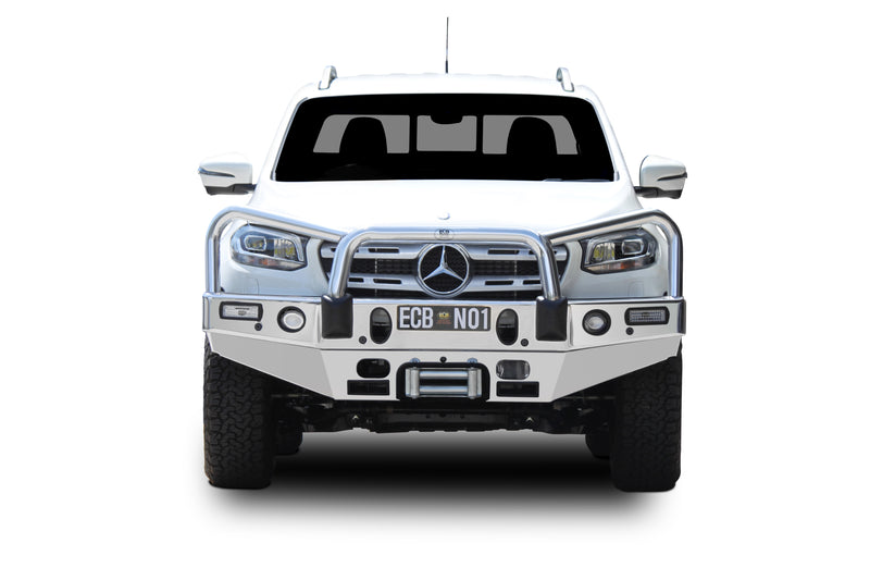 MERCEDES-BENZ X CLASS V6 Winch Bullbar with Bumper Lights (11/18 to 05/20)