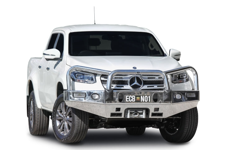 MERCEDES-BENZ X CLASS Winch Bullbar with Bumper Lights (04/18 to 05/20)