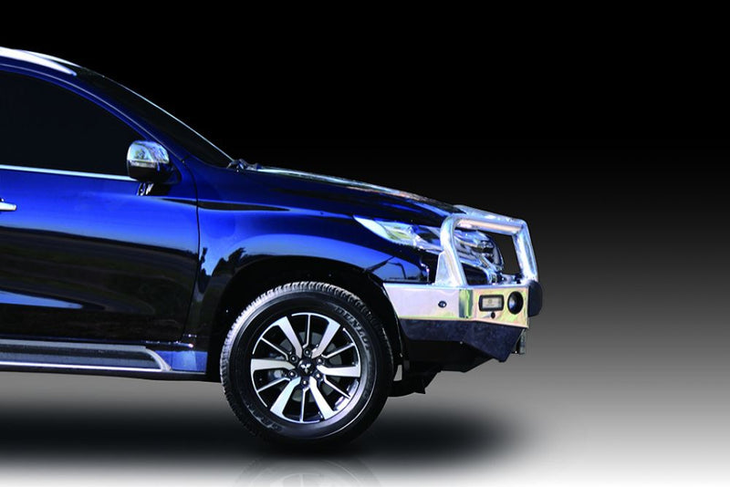 MITSUBISHI PAJERO SPORT Winch Bullbar with Bumper Lights (05/16 to 11/19)
