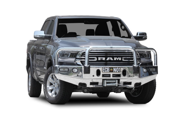 RAM 1500 DT PETROL Winch Bullbar with Bumper Lights (01/19 to 03/20)