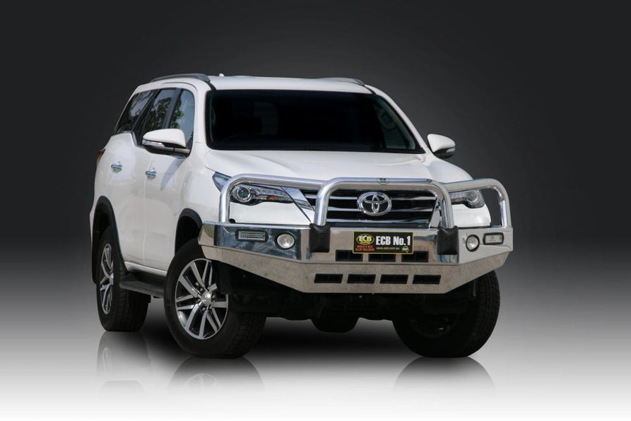 TOYOTA FORTUNER Bullbar with Bumper Lights (12/15 to 05/19)