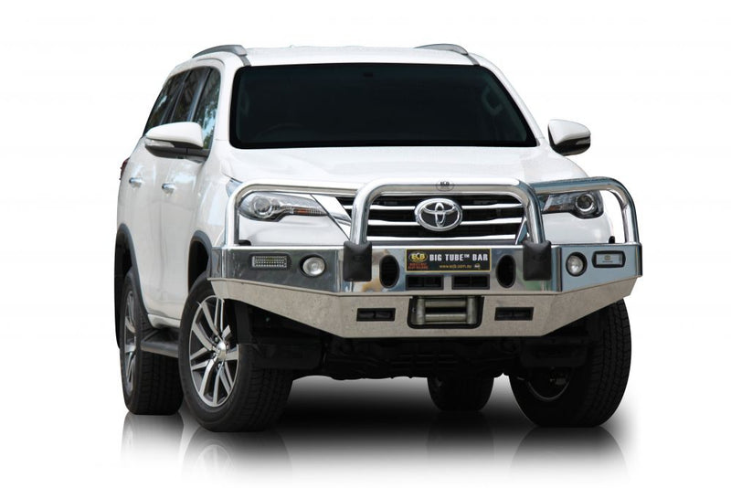 TOYOTA FORTUNER Winch Bullbar with Bumper Lights (12/15 to 05/19)