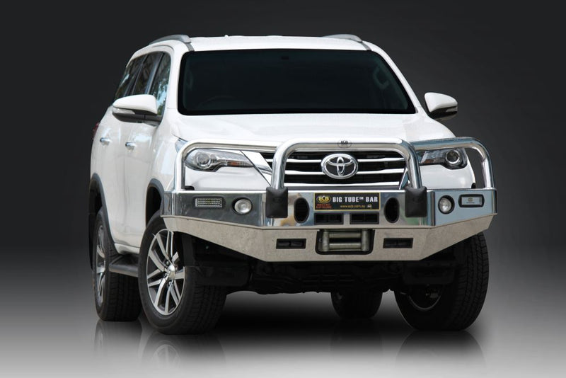 TOYOTA FORTUNER Winch Bullbar with Bumper Lights (12/15 to 05/19)