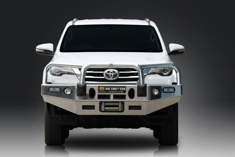 TOYOTA FORTUNER Winch Bullbar with Bumper Lights (12/15 to 05/19)