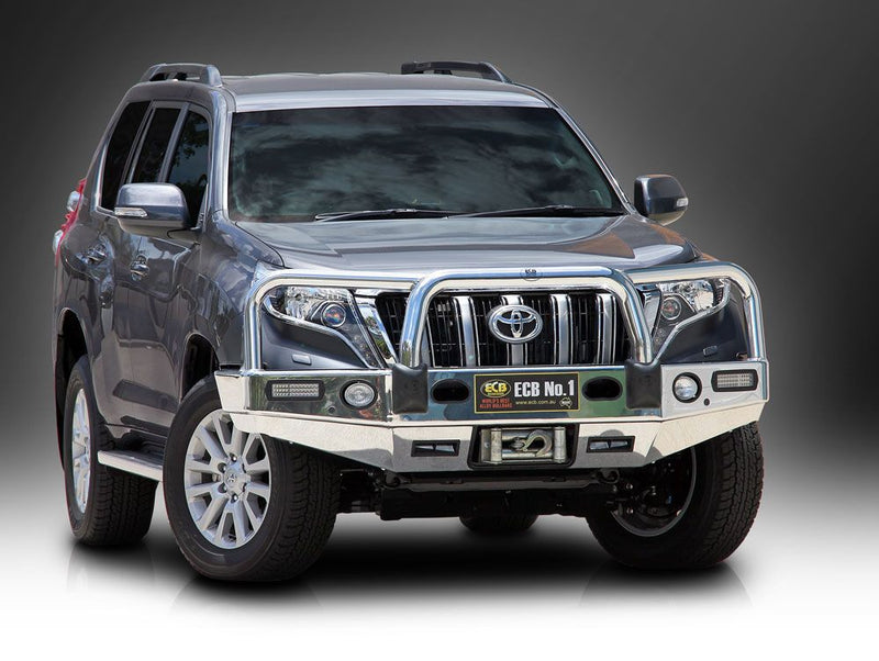 TOYOTA PRADO 150 SERIES 2 Winch Bullbar with Bumper Lights (11/13 to 10/17)