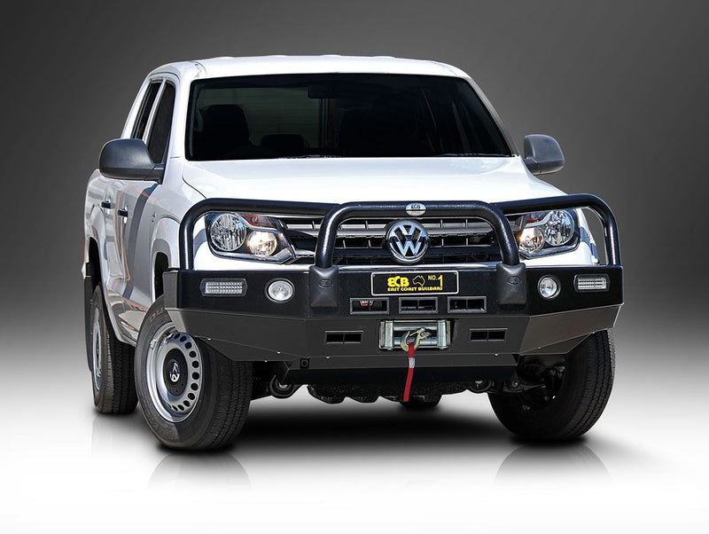 VOLKSWAGEN AMAROK Winch Bullbar with Bumper Lights (07/10 to 08/16)