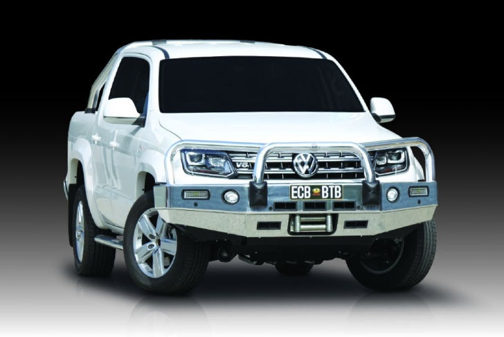 VOLKSWAGEN AMAROK Winch Bullbar with Bumper Lights (09/16 to 11/22)