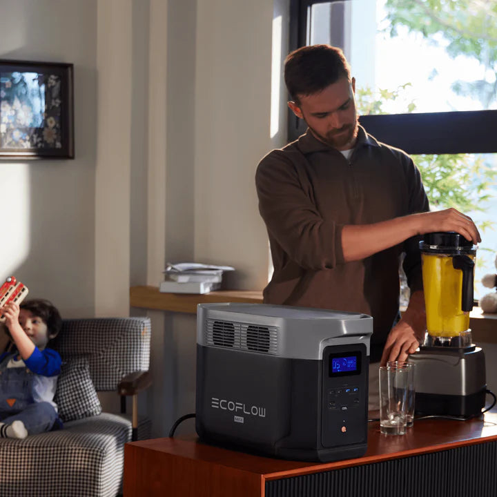 EcoFlow DELTA 2 Max Portable Power Station – 2048Wh to 6144Wh Expandable Battery