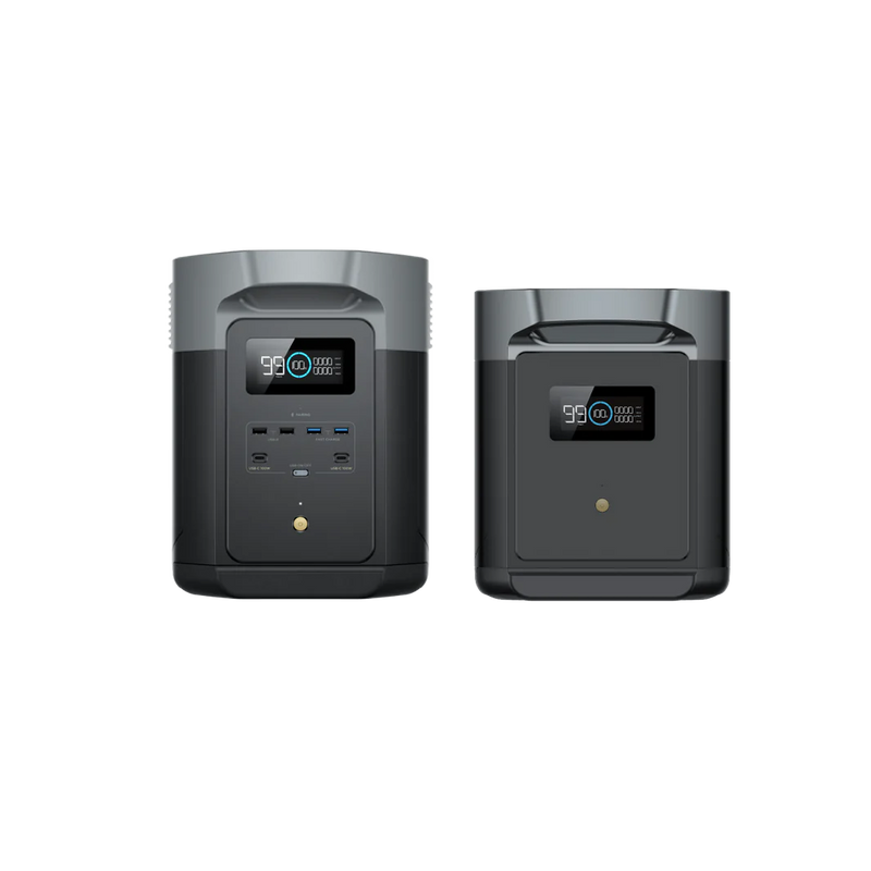 EcoFlow DELTA 2 Max Portable Power Station – 2048Wh to 6144Wh Expandable Battery