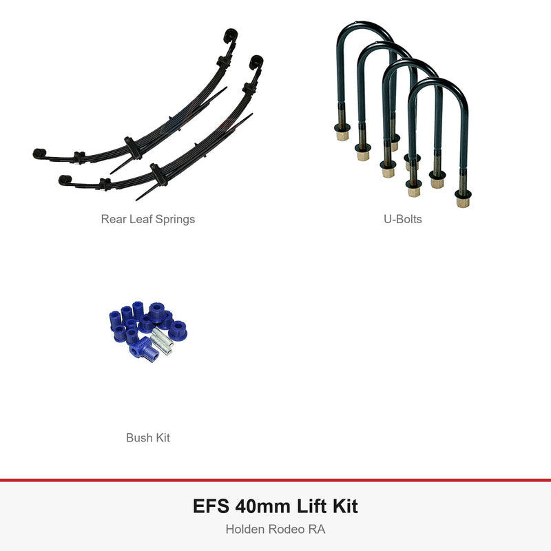 EFS 40mm Lift Kit - Suits Holden Rodeo RA