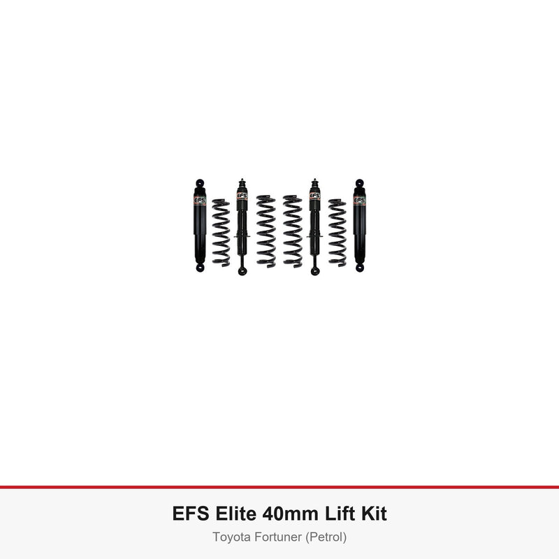 EFS Elite 40mm Lift Kit - Suits Toyota Fortuner (Petrol)