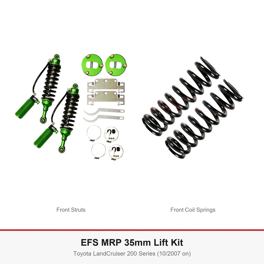 EFS MRP 35mm Lift Kit - Suits Toyota LandCruiser 200 Series (10/2007 on)