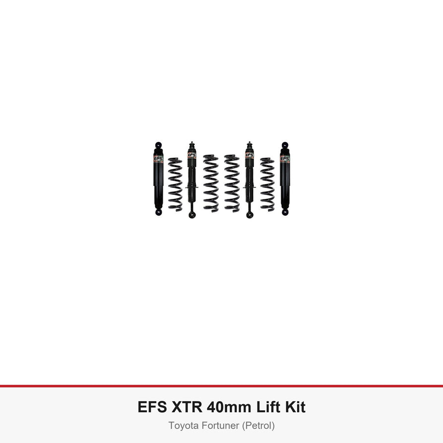 EFS XTR 40mm Lift Kit - Suits Toyota Fortuner (Petrol)