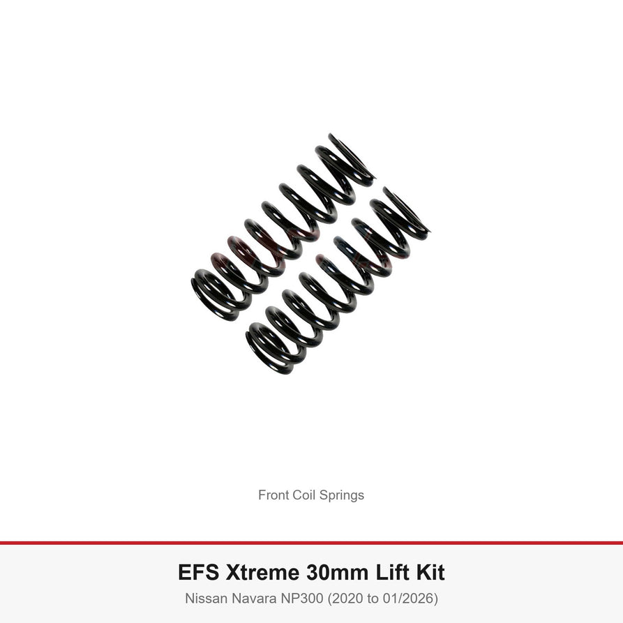 EFS Xtreme 30mm Lift Kit - Suits Nissan Navara NP300 (2020 to 01/2026)