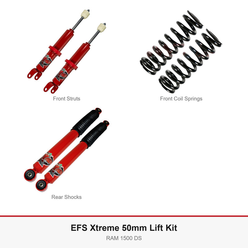 EFS Xtreme 50mm Lift Kit - Suits RAM 1500 DS