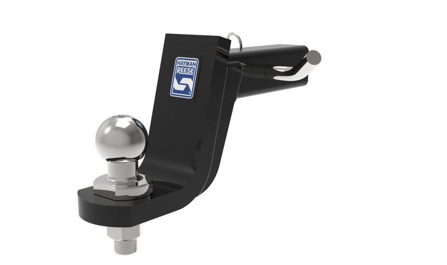 Hayman Reese Towball Mount Kit – 125mm Drop / 94mm Rise, 200mm Length