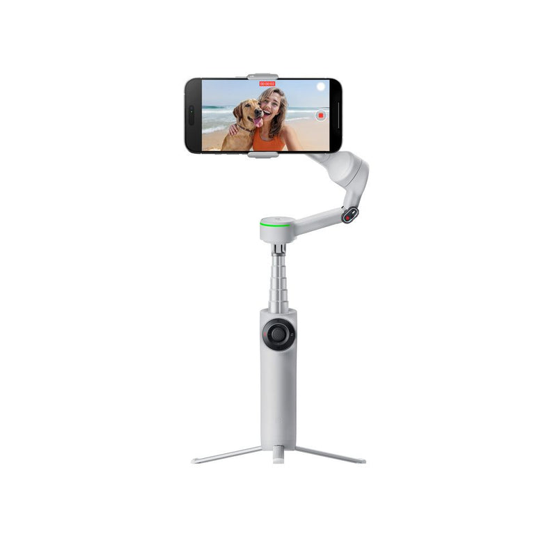 Insta360 Flow 2 Pro (Grey) – AI-Powered Smartphone Gimbal with 3-Axis Stabilization & Built-In Tripod