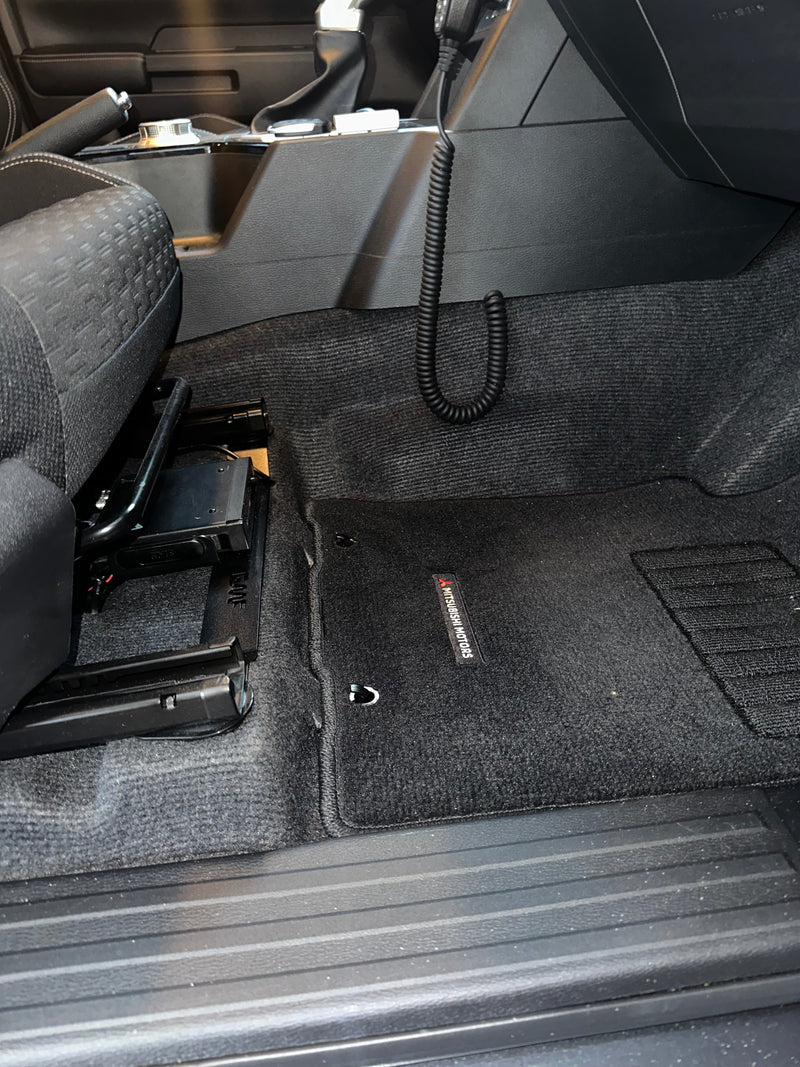 GMF4x4 Triton MV 2024+ UHF Radio Under Seat Mount Bracket 178-RAD