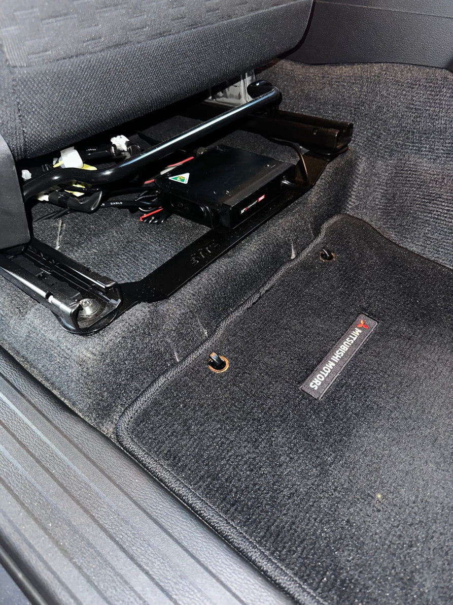 GMF4x4 Triton MV 2024+ UHF Radio Under Seat Mount Bracket 178-RAD