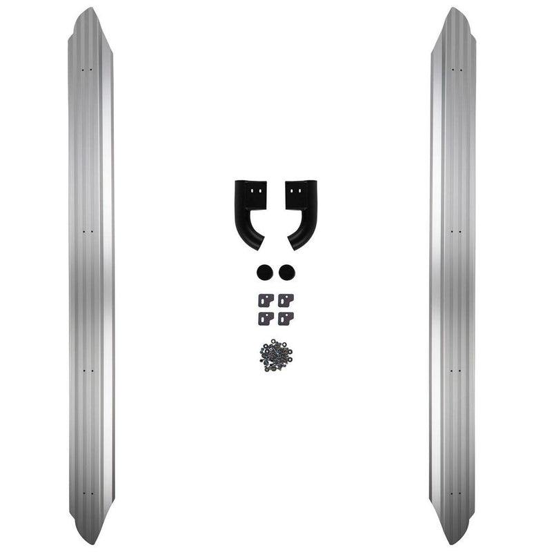 ARB Summit Side Step and Return with Aluminium Tread Suitable For Ford Ranger and VW Amarok – B03445
