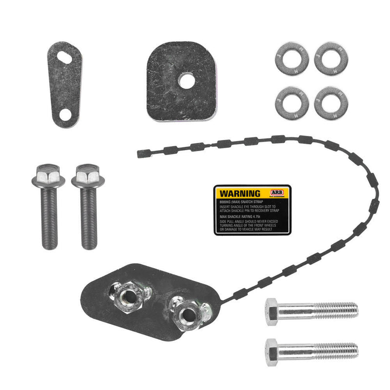 ARB Recovery Point 8000kg Rated with Red Finish Suitable For Toyota Hilux RHS – 2814030