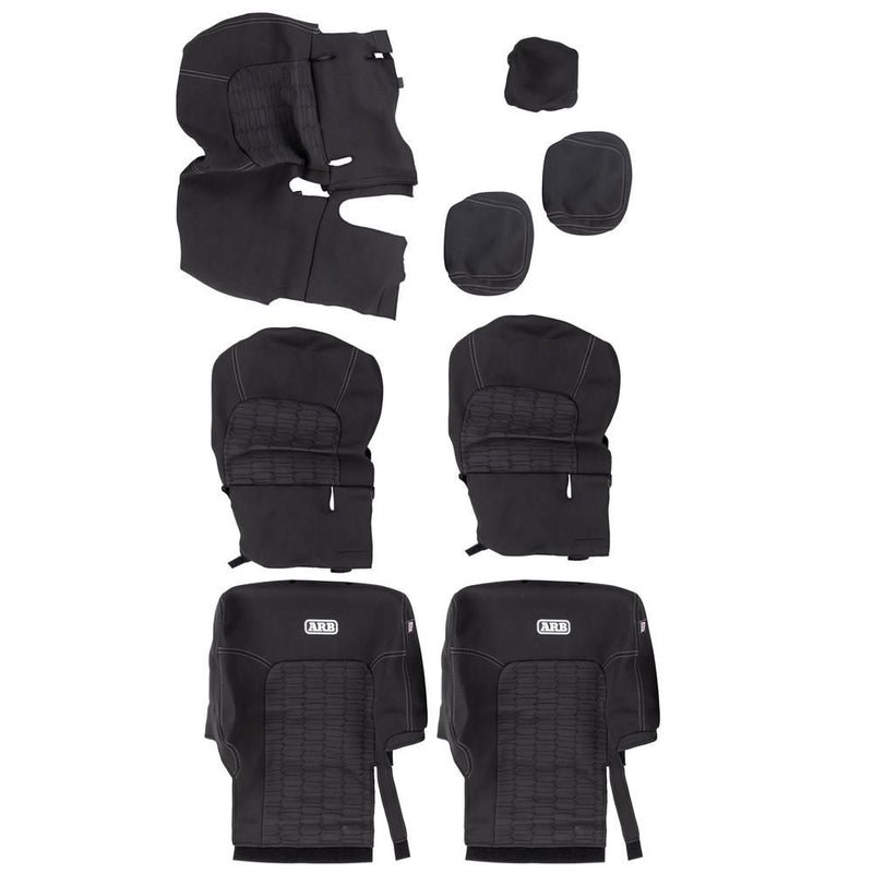 ARB Neoprene Seat Cover Set Suitable For Toyota LandCruiser 200 Series Second Row – 0850102NRB