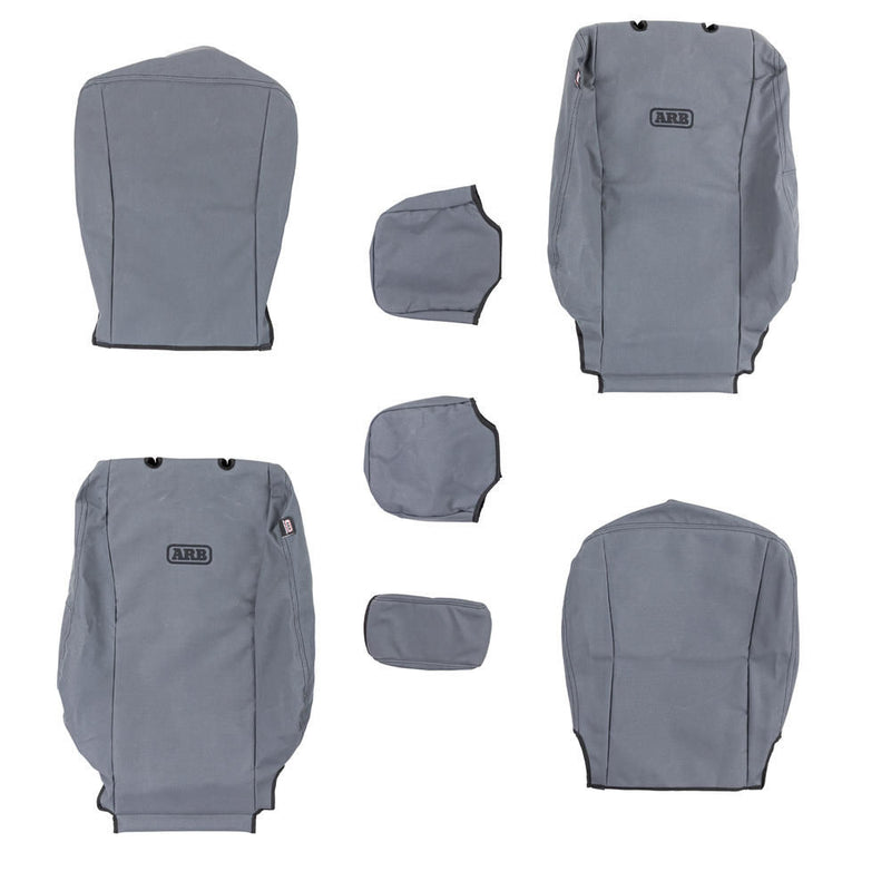ARB Canvas Seat Cover Set, Front, Suitable For Toyota LandCruiser 79 Series Single Cab – 0850103CFB