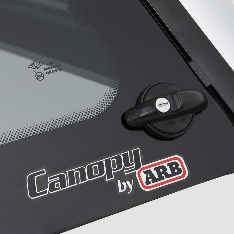 ARB Classic Low Roof Canopy Suitable For Nissan Navara NP300 with Sliding Privacy Glass – CLS57A