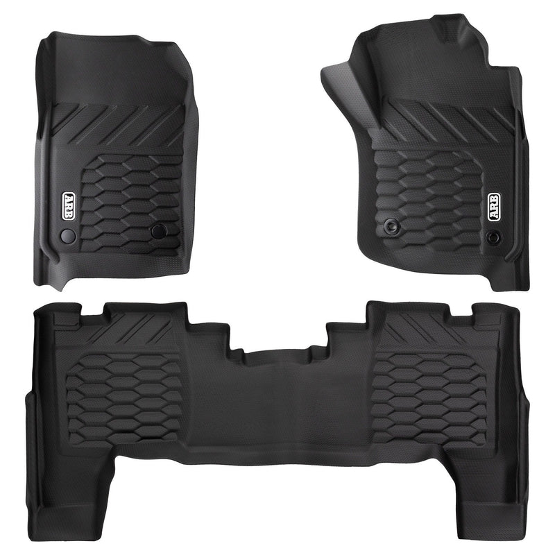 ARB Floor Mats Front and Rear Set Suitable For Toyota LandCruiser 76 and 79 Series – 4080003