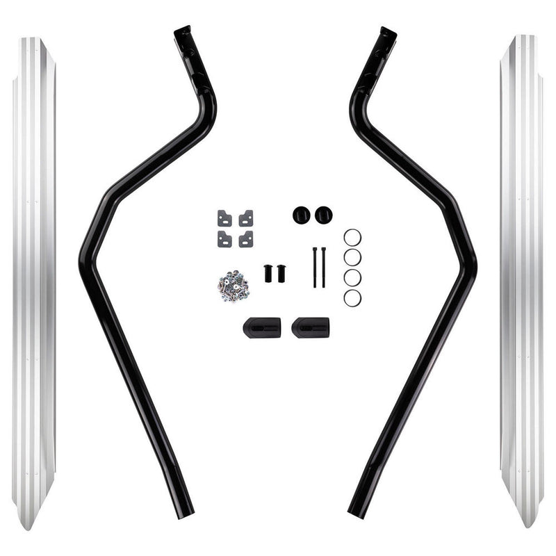 ARB Summit Steps and Rails with Aluminium Tread Suitable For 200 Series LandCruiser – B03398