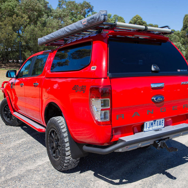 ARB Summit Raw Rear Step Towbar Suitable For Ford Ranger with OE parking sensors – 3640170