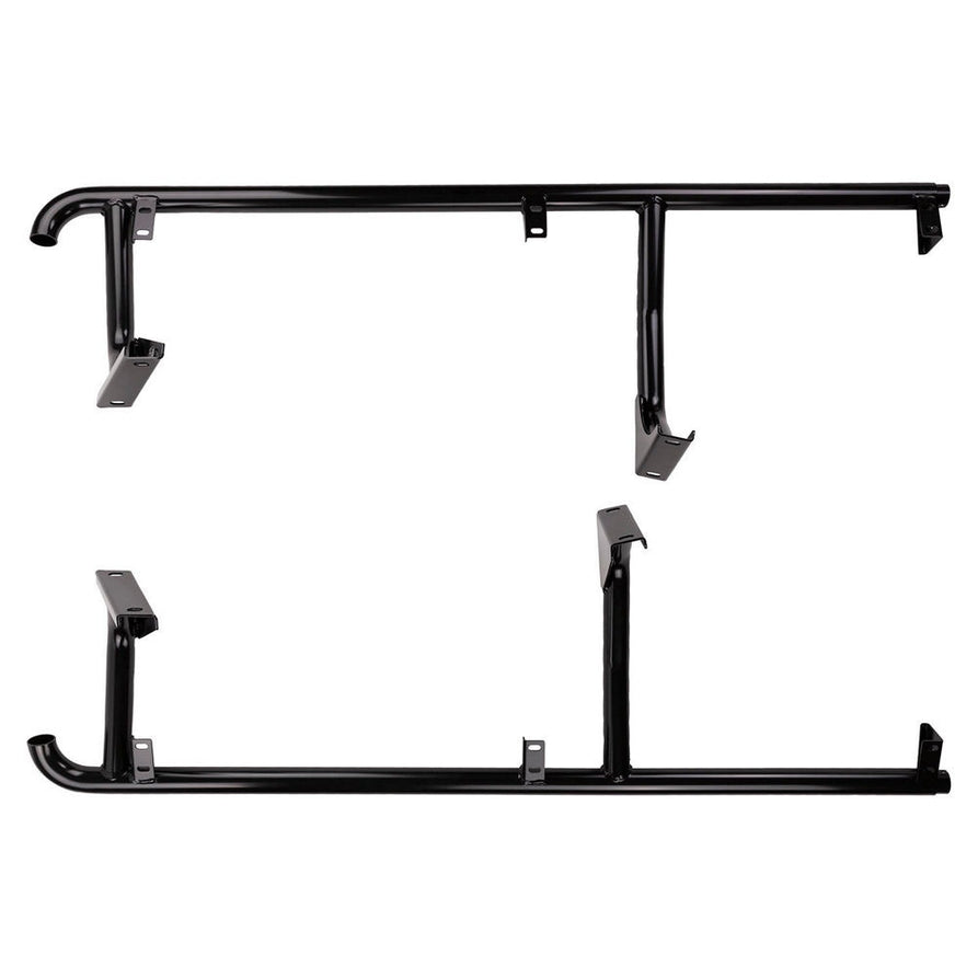 ARB Deluxe Side Steps and Rails with Aluminium Tread Suitable For 80 Series LandCruiser – B03392