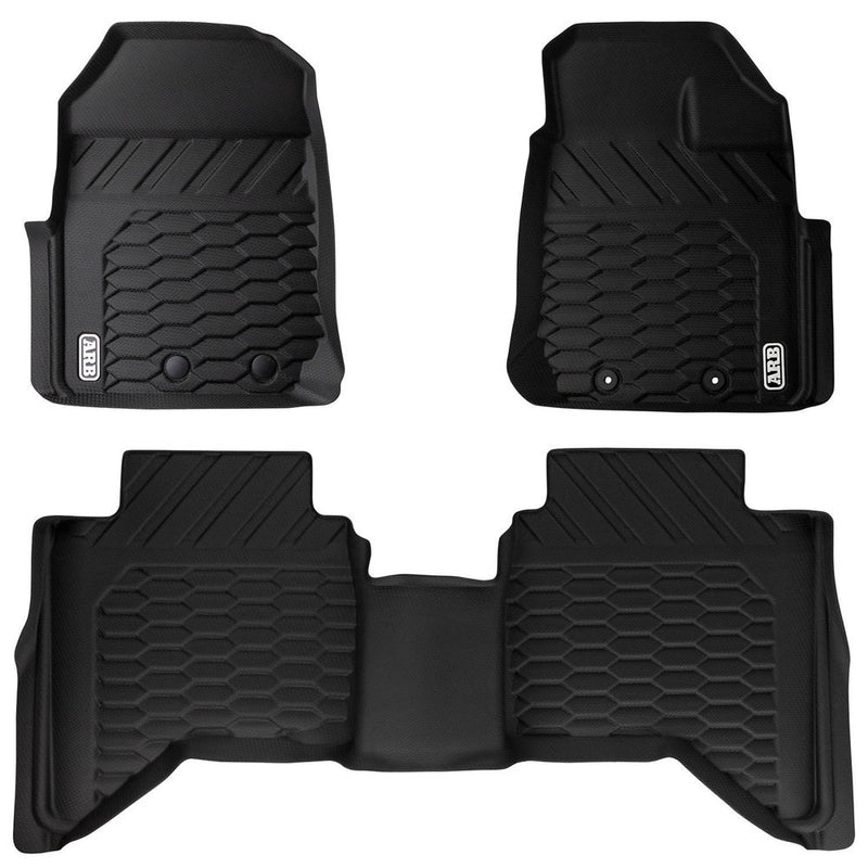 ARB Floor Mats Front and Rear Set Suitable For Mazda BT-50 – 4080009