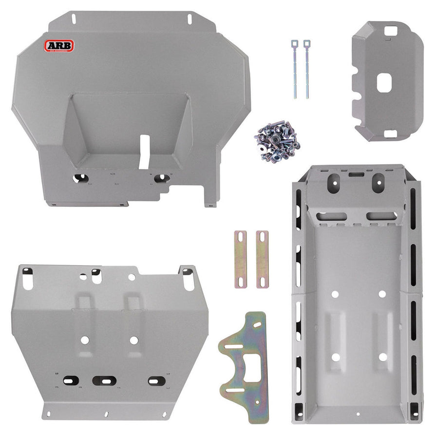 ARB Under Vehicle Protection, Silver Suitable For Ford Ranger and Mazda BT-50 – 5440200