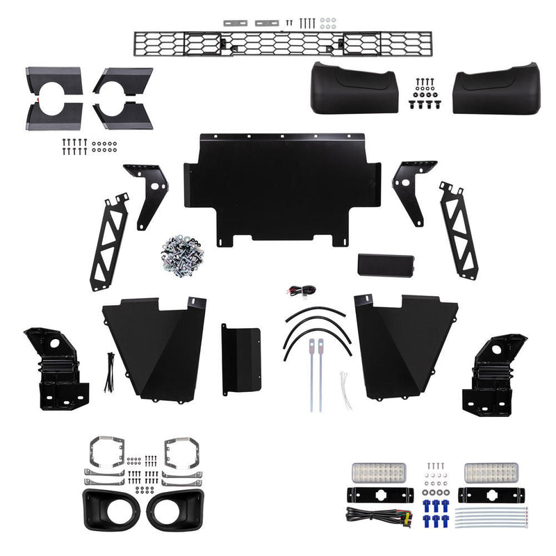 ARB Alloy Bar Winch Compatible matt black Suitable For Toyota Prado – 7421030