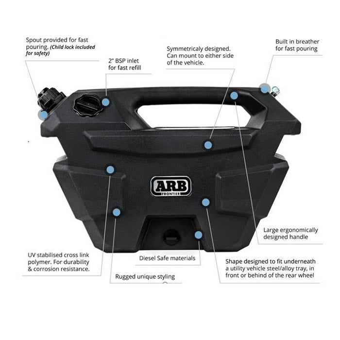 ARB Portable Diesel Tank - 34L – DT001BL30