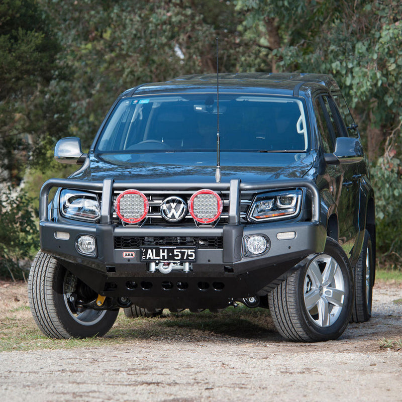 ARB Summit Bull Bar with ARB LED Fog Lights Suitable For VW Amarok without Sensors – 3470040