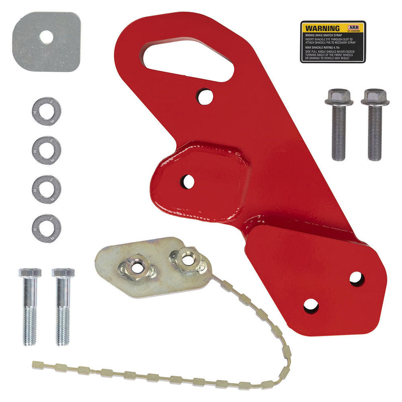 ARB 8T Rated Recovery Point LHS, Red Suitable For Toyota Hilux and Fortuner – 2814020