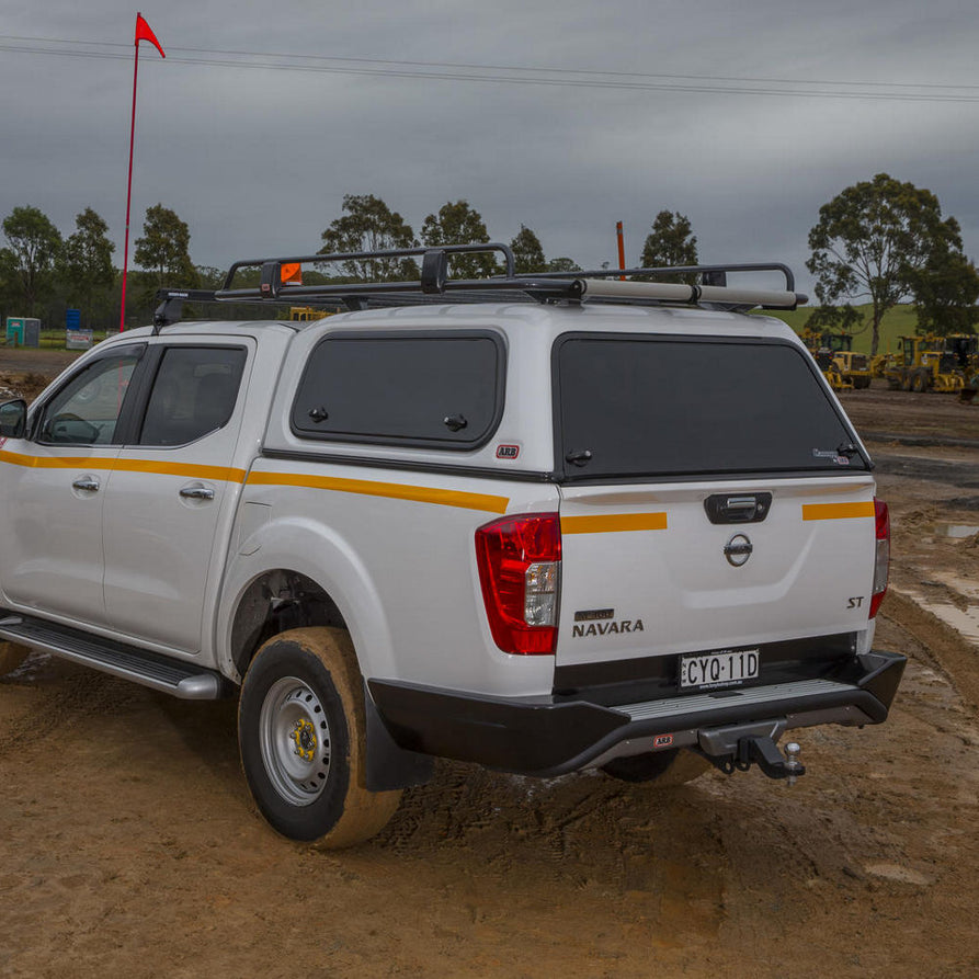 ARB Classic Canopy, Smooth, LHS Lift-Up, RHS Sliding Suitable For Nissan Navara NP300 – CLS57B