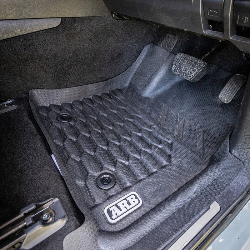 ARB Floor Mats Front and Rear Set Suitable For Toyota Landcruiser 300 Series – 4080001