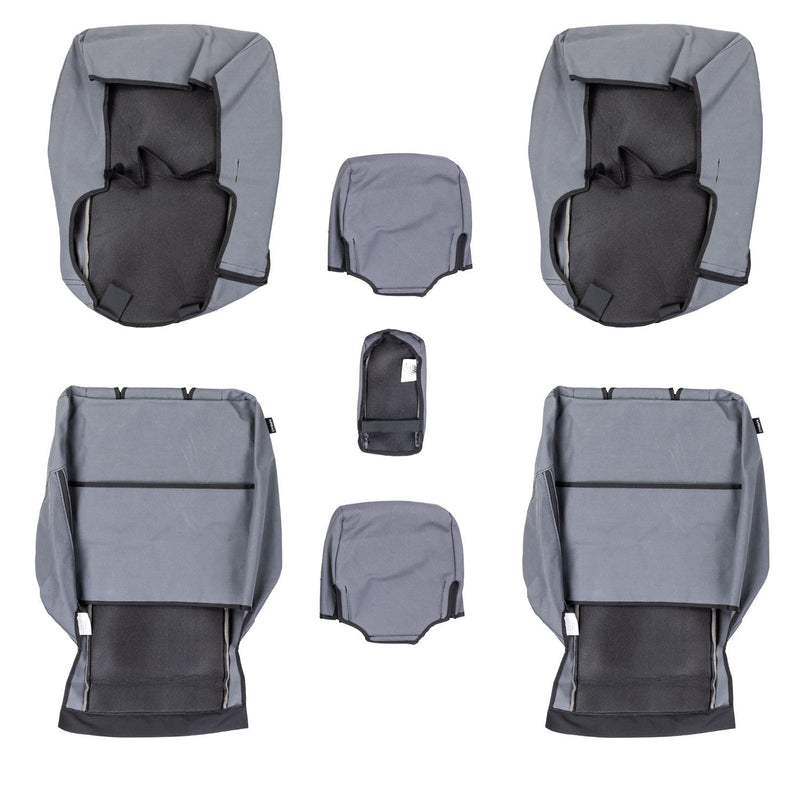 ARB Canvas Seat Cover Set, Front, Suitable For Toyota LandCruiser 76 Series GXL/Workmate (Thick Headrest) – 0850103CFA