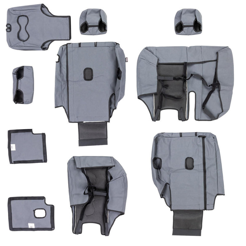 ARB Canvas Seat Cover Set, Rear, Suitable For Toyota Prado 150 Series GX – 0850106CR