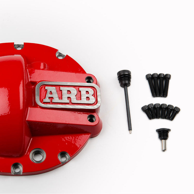 ARB Differential Cover Red - Jeep Cherokee for Chrysler 8.25 Inch Diff – 0750005