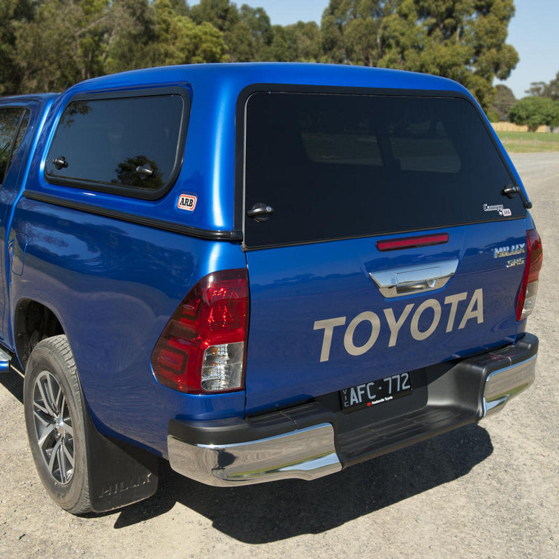 ARB Classic Smooth Canopy, Low Roof, RHS Lift-Up/LHS Sliding Suitable For Toyota Hilux – CLS75D