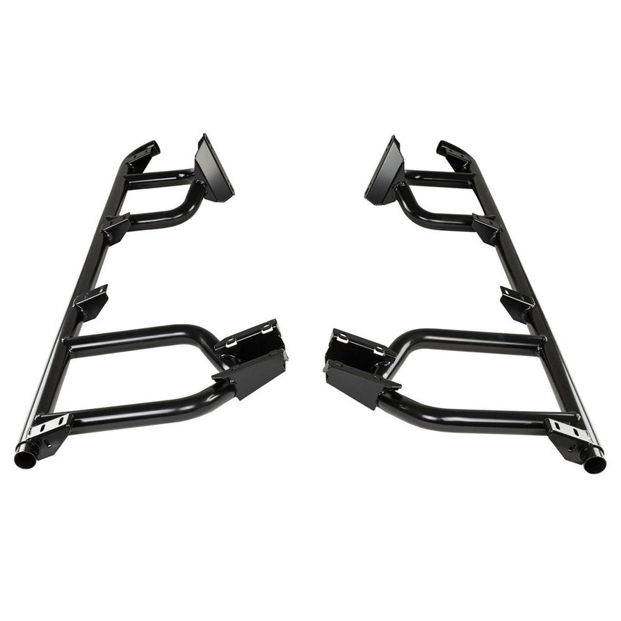 ARB Deluxe Steps and Rails with Aluminium Tread Suitable For 78 Series LandCruiser – B03393