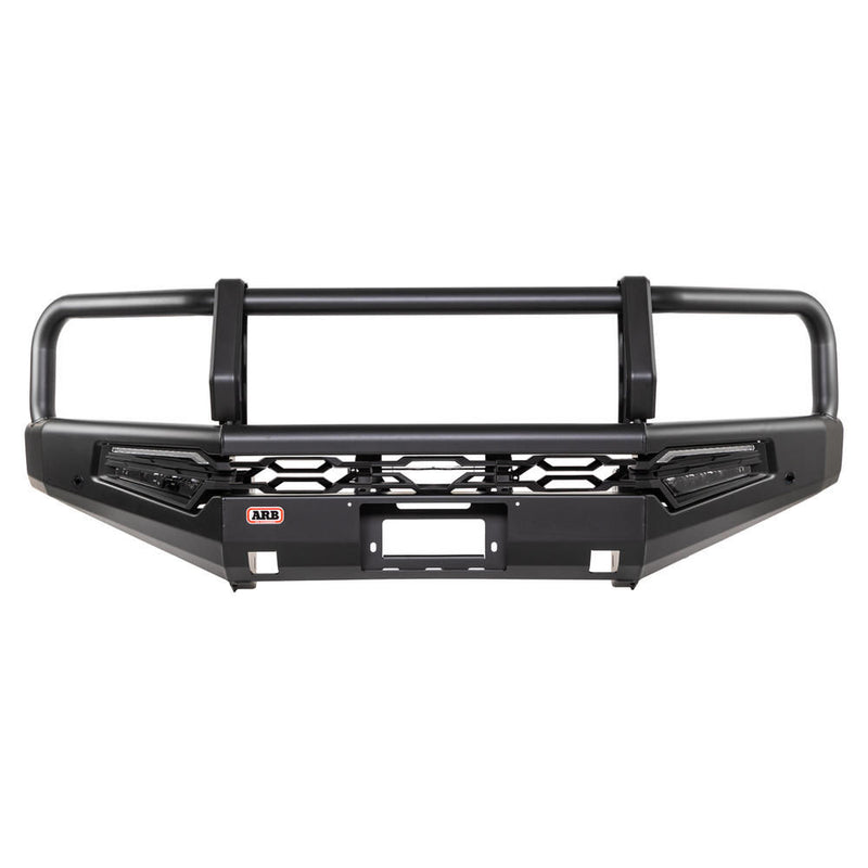 ARB Summit MkII Bull Bar with Matt Black Finish, Winch Compatible, with Fog Lights Suitable For Toyota Hilux