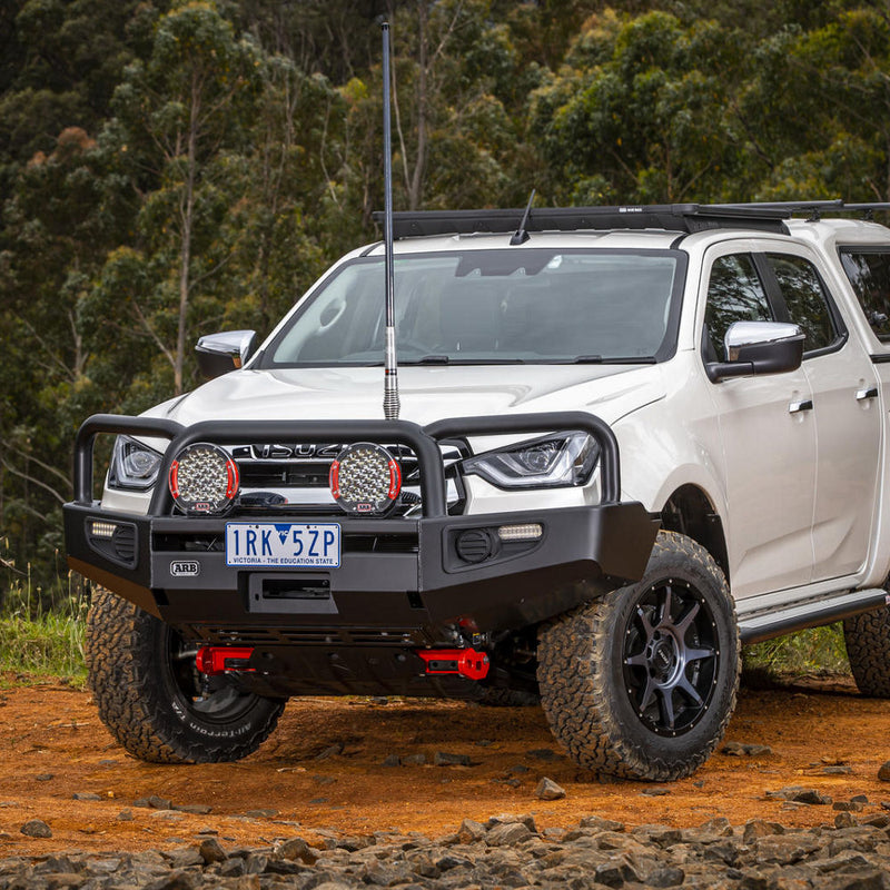 ARB Commercial Steel Bull Bar, Winch Compatible Suitable For Isuzu D-MAX – 3448570