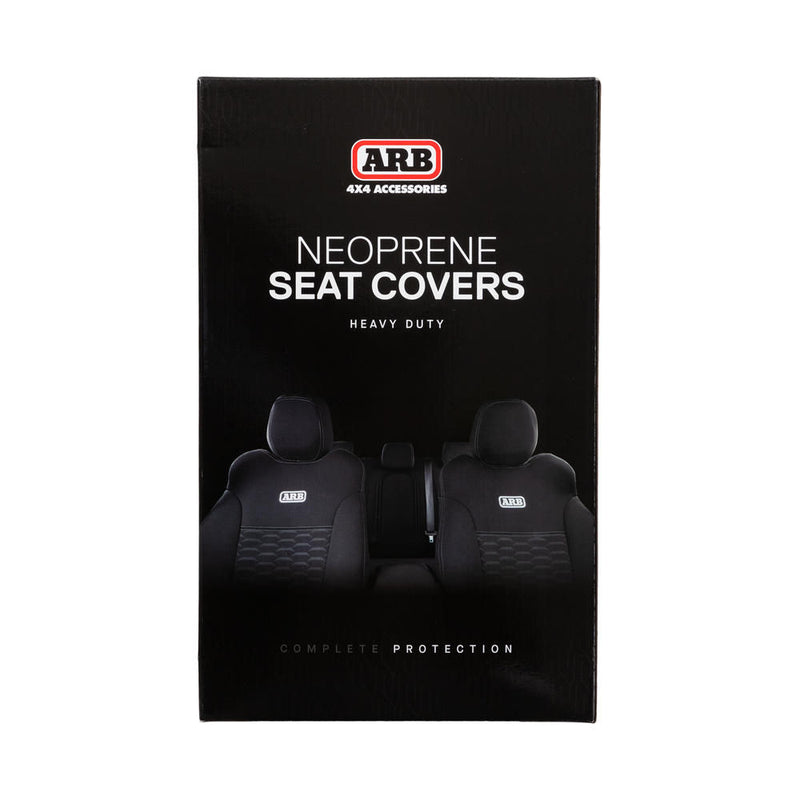 ARB Neoprene Seat Cover Set, Rear, Suitable For Holden Colorado RG Dual Cab 2012 - 2020 and Isuzu D-Max Dual Cab 2012 - 2020 – 0850110NR